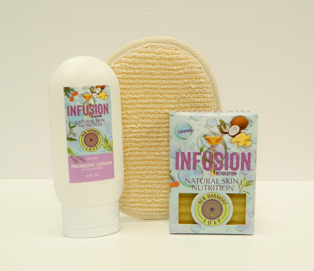Skin Nutrition Starter Set - Lavender Body Soap and Lotion