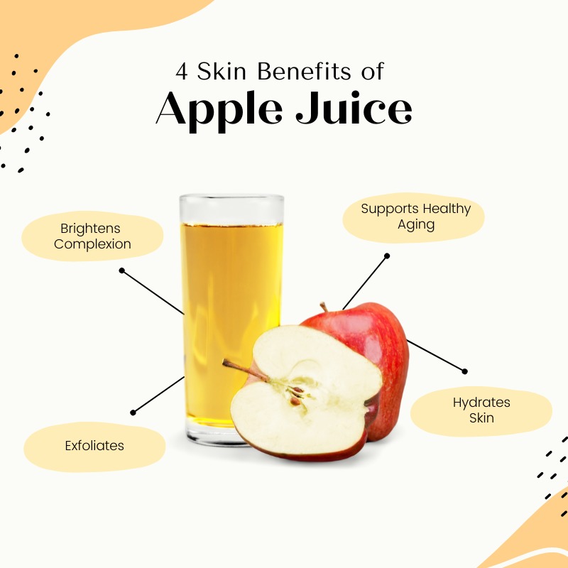 4 skin benefits of apple juice