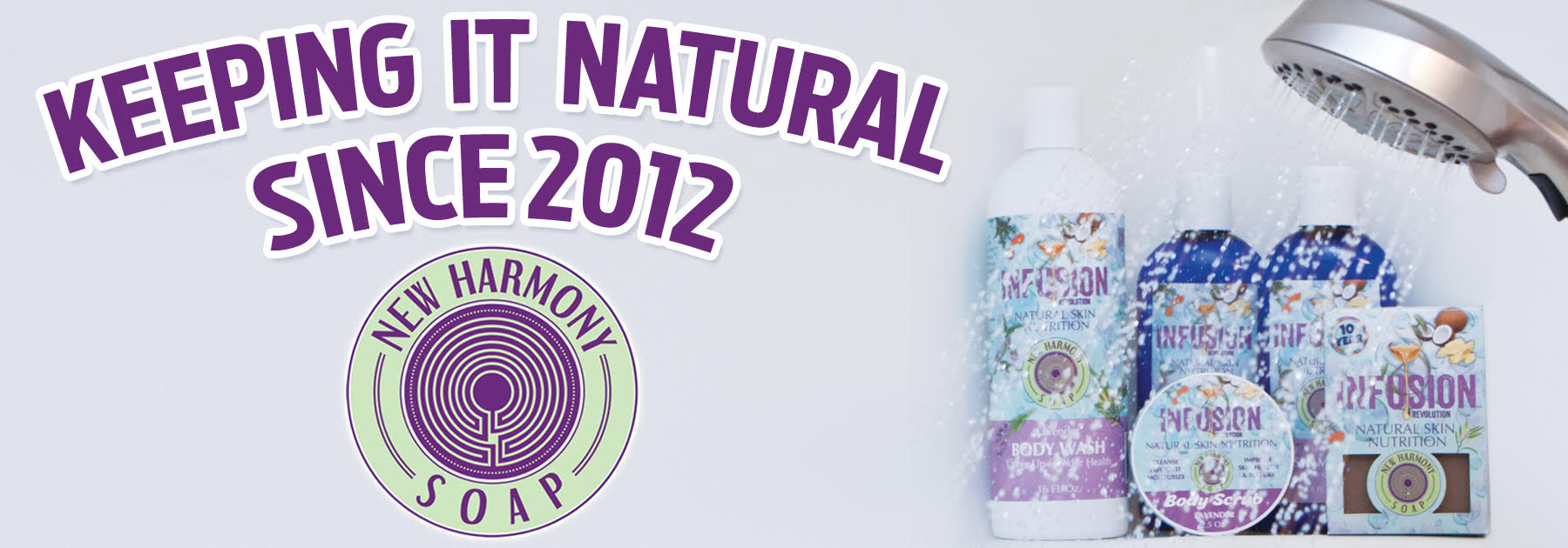 keeping it natural since 2012 with natural soap
